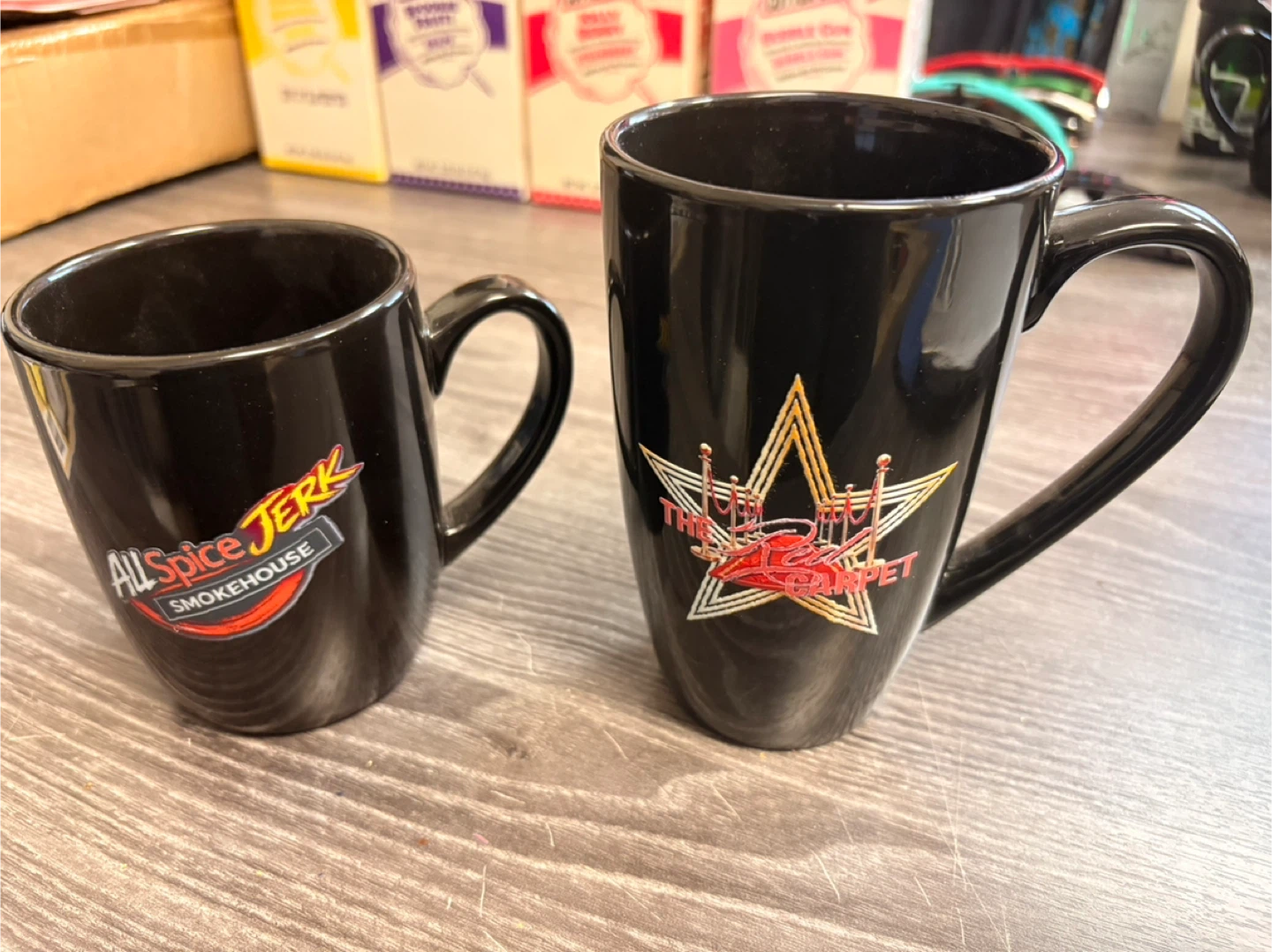 $15 custom mugs-cups-shot glass etc…
