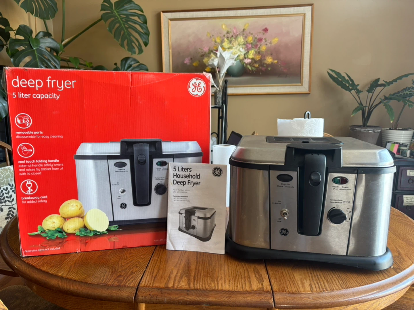 GE 5 Liter Household Deep Fryer