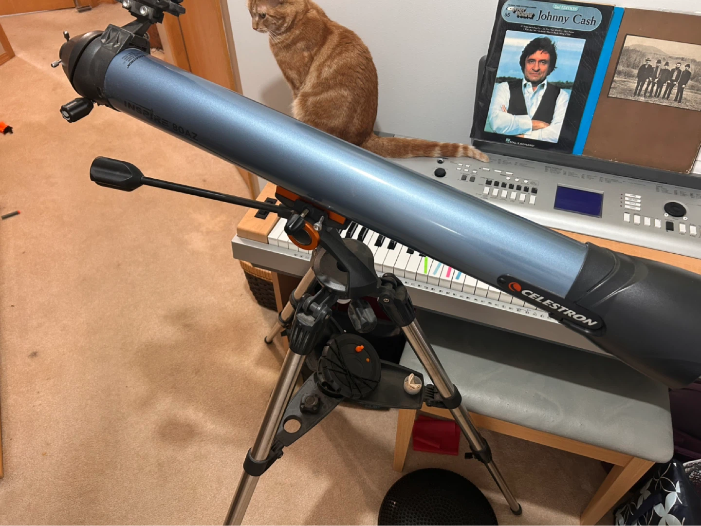 Celestron Inspire 60AZ Telescope with Tripod