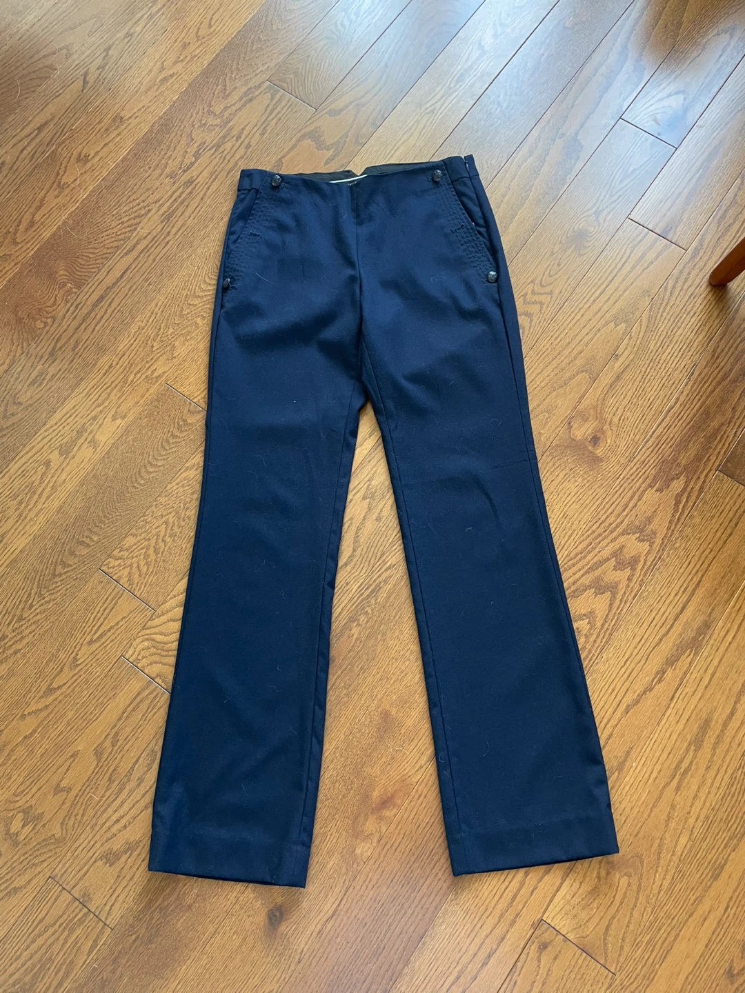 Banana Republic Logan Pants Size 4 Navy