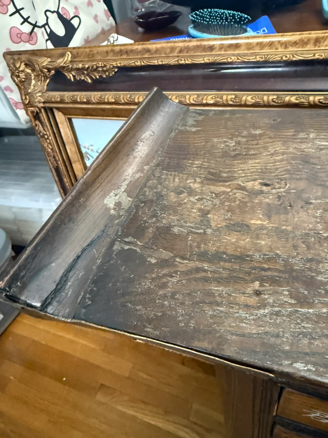 Vintage Wooden Apothecary Cabinet with Drawers - photo 3