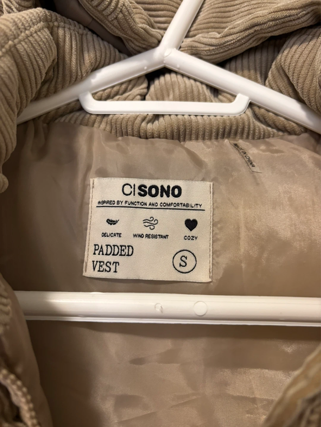 Cisano Padded Vest - Size S