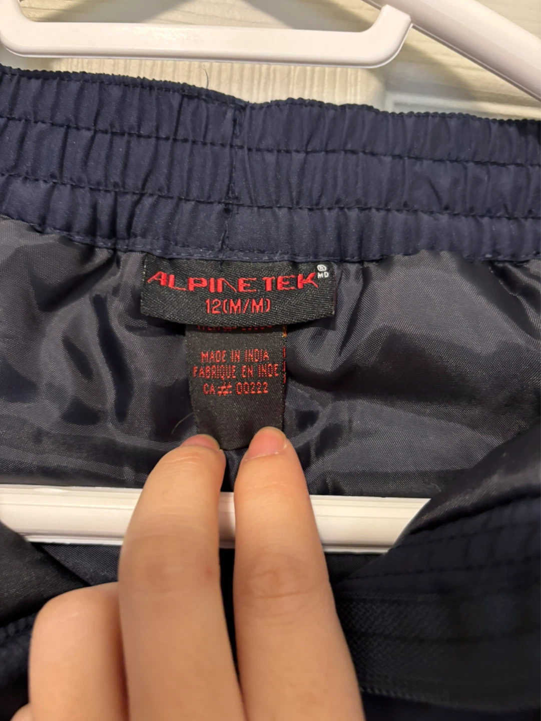 AlpineTek Navy Ski Pants - Size 12 (M) - photo 2
