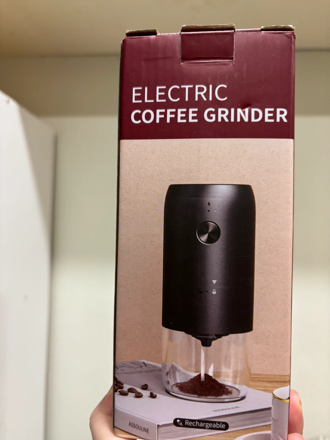Cliton Rechargeable Electric Coffee Grinder - photo 2