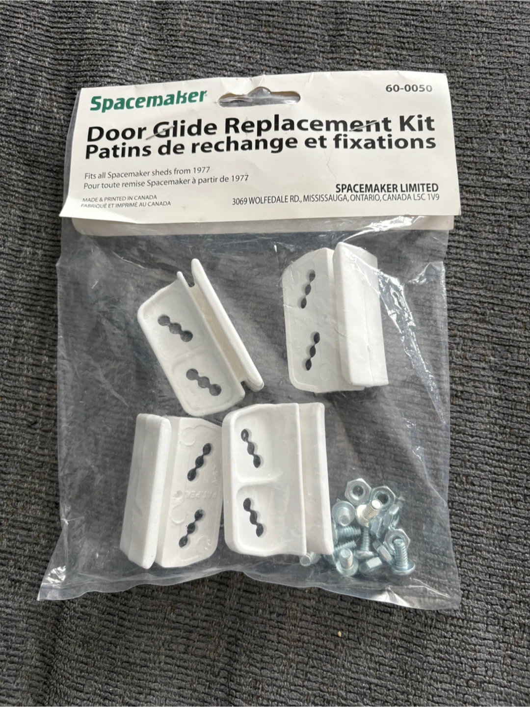 Spacemaker Door Glide Replacement Kit