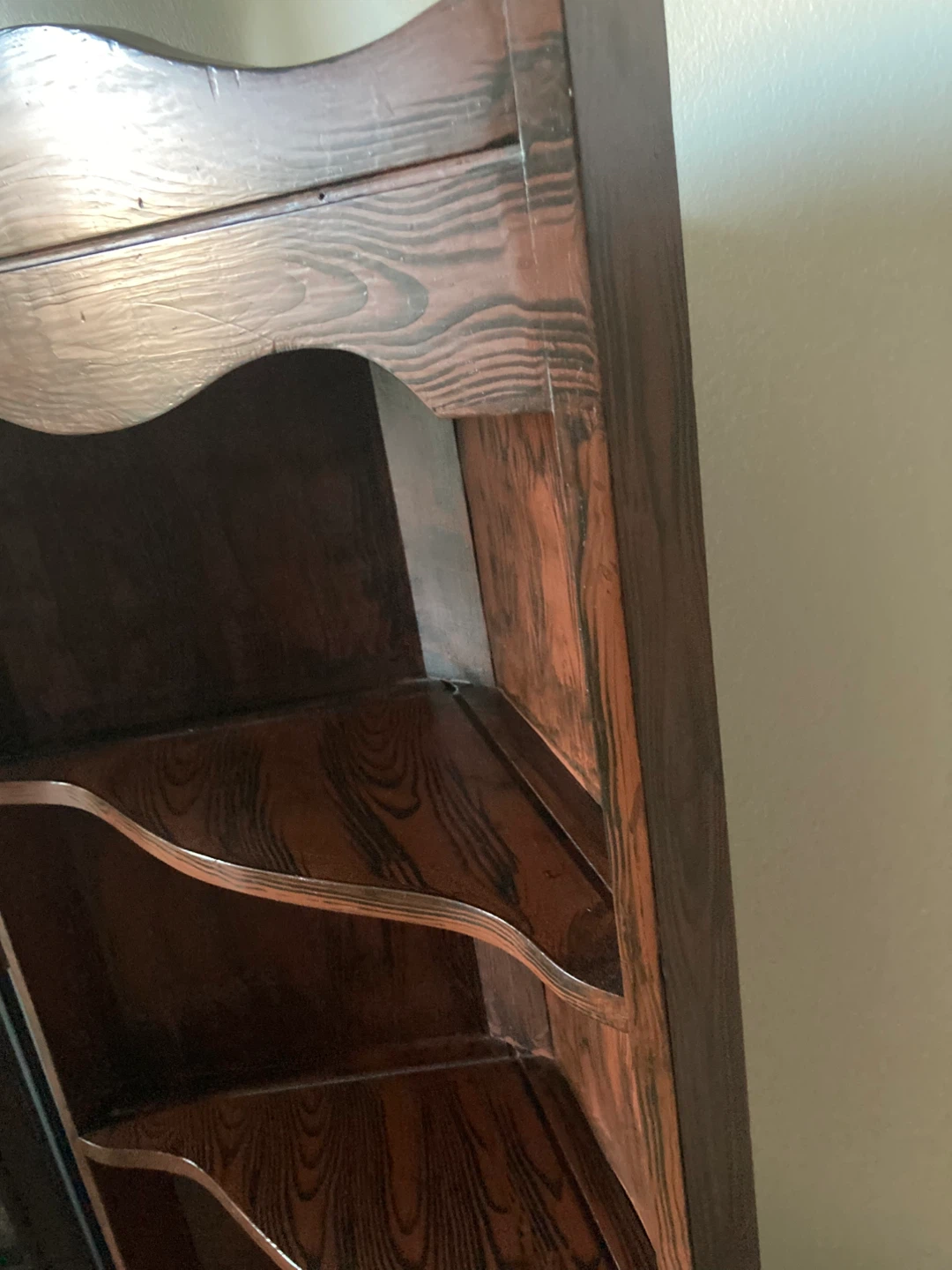 Wooden Corner Cabinet - photo 2