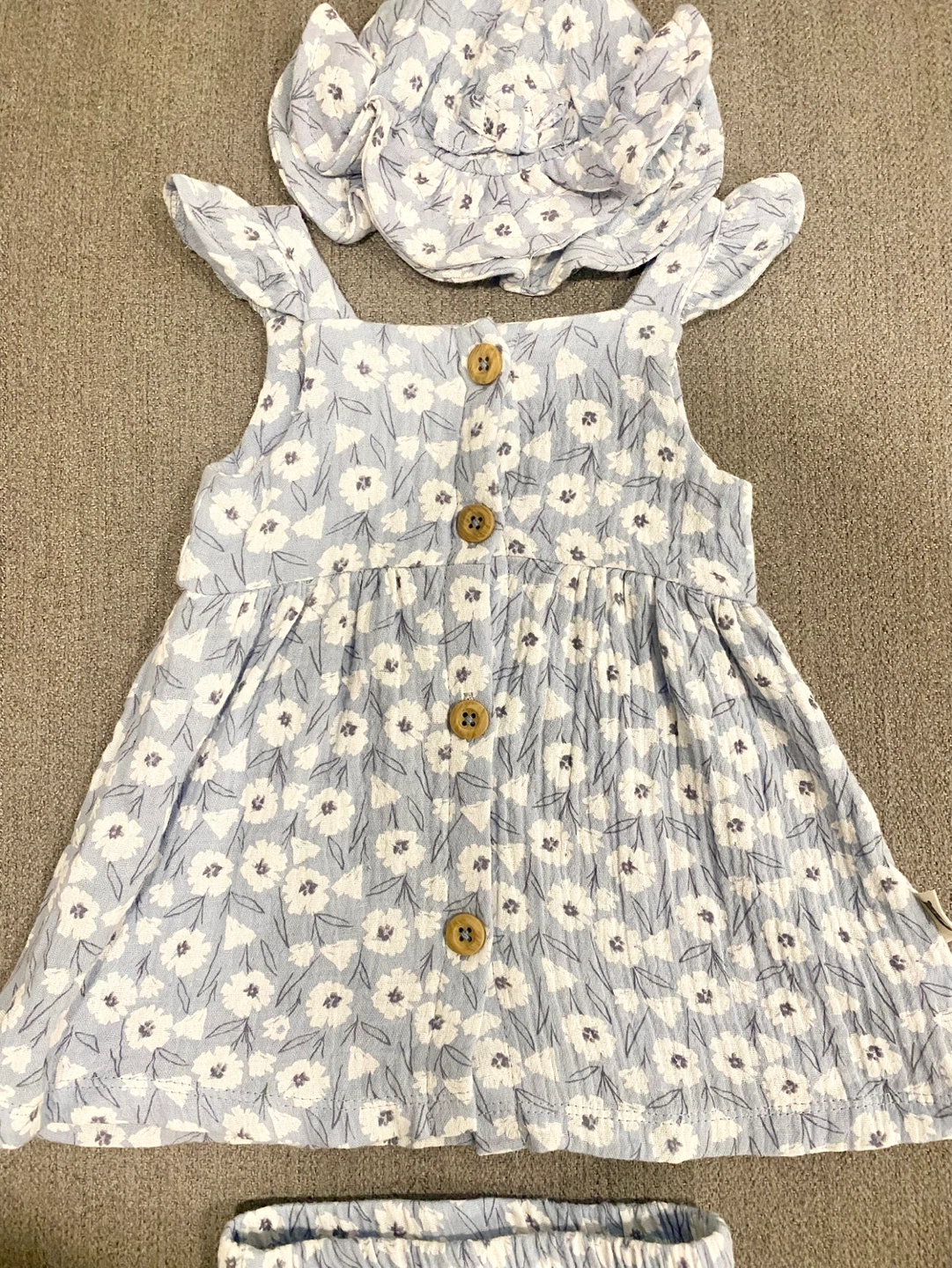 6-9 Month Organic Cotton Dress Set - photo 2