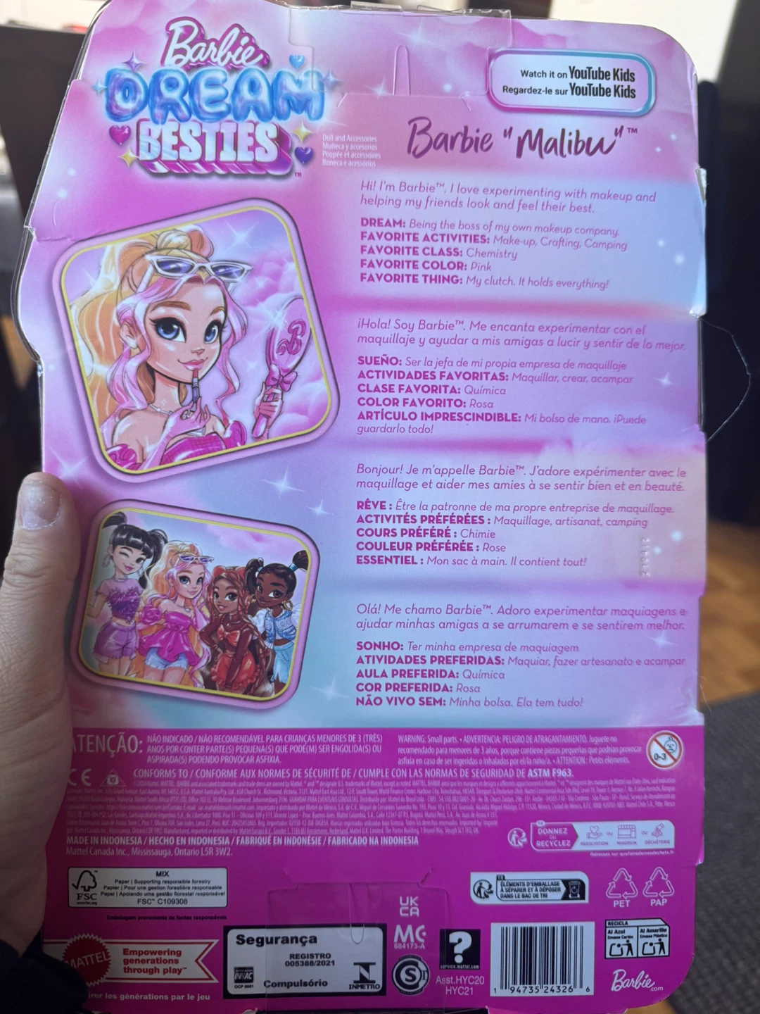 Barbie Dream Besties Malibu Doll - photo 2