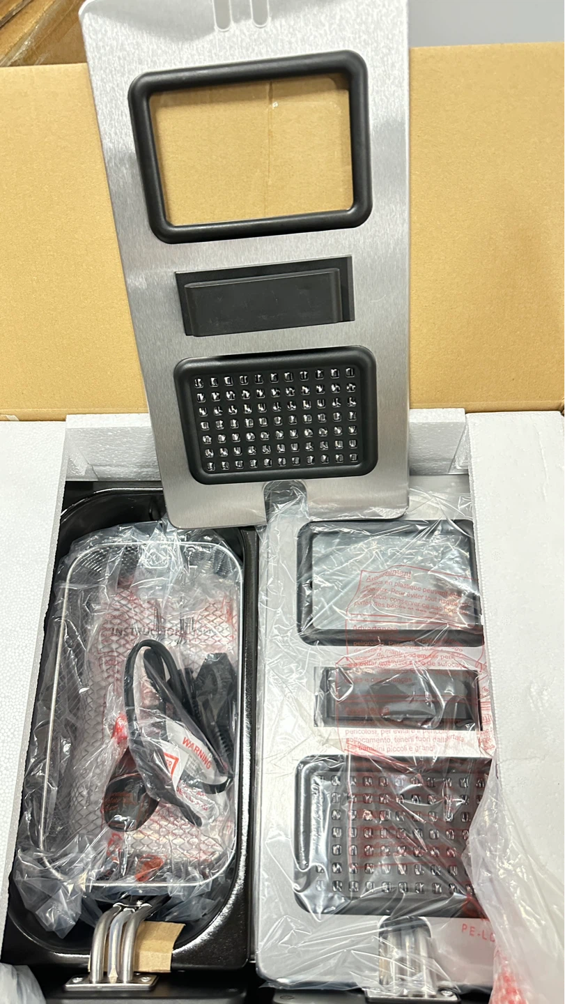Double Baskets Electric Deep Fryer - photo 2