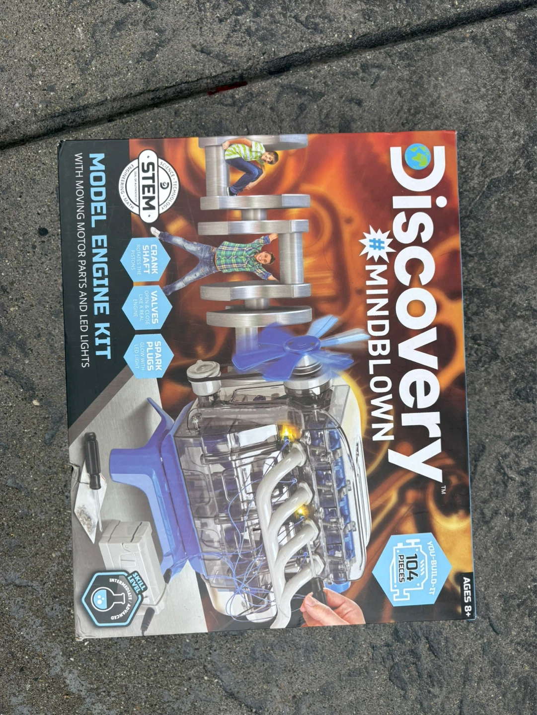Discovery Mindblown Model Engine Kit