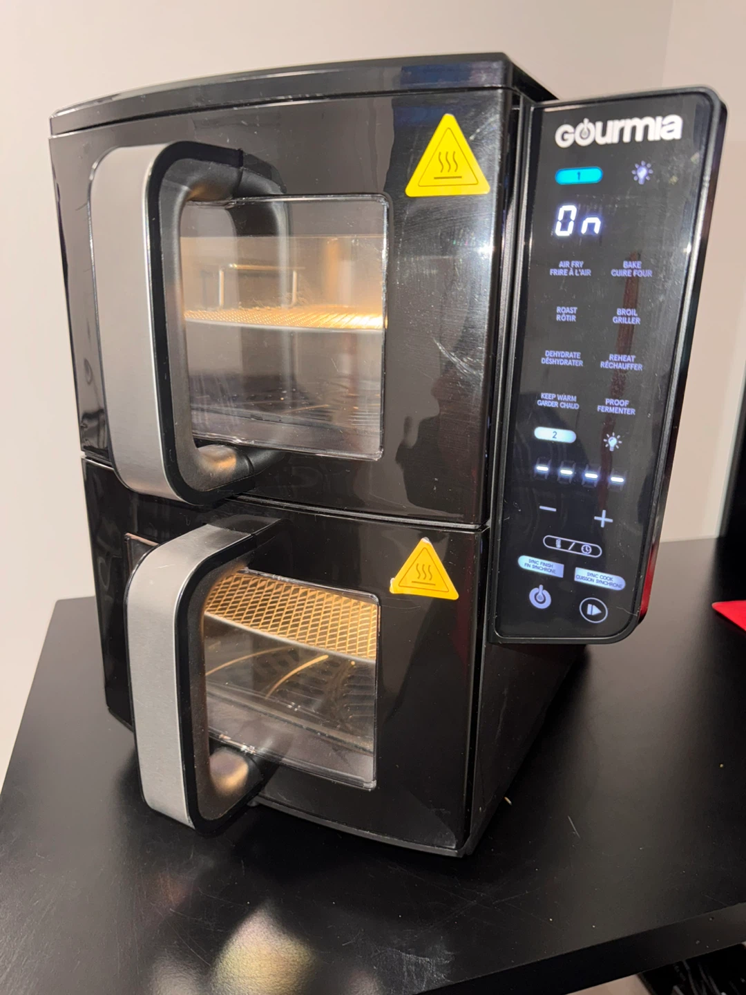 Gourmia 2-Tier Air Fryer Oven