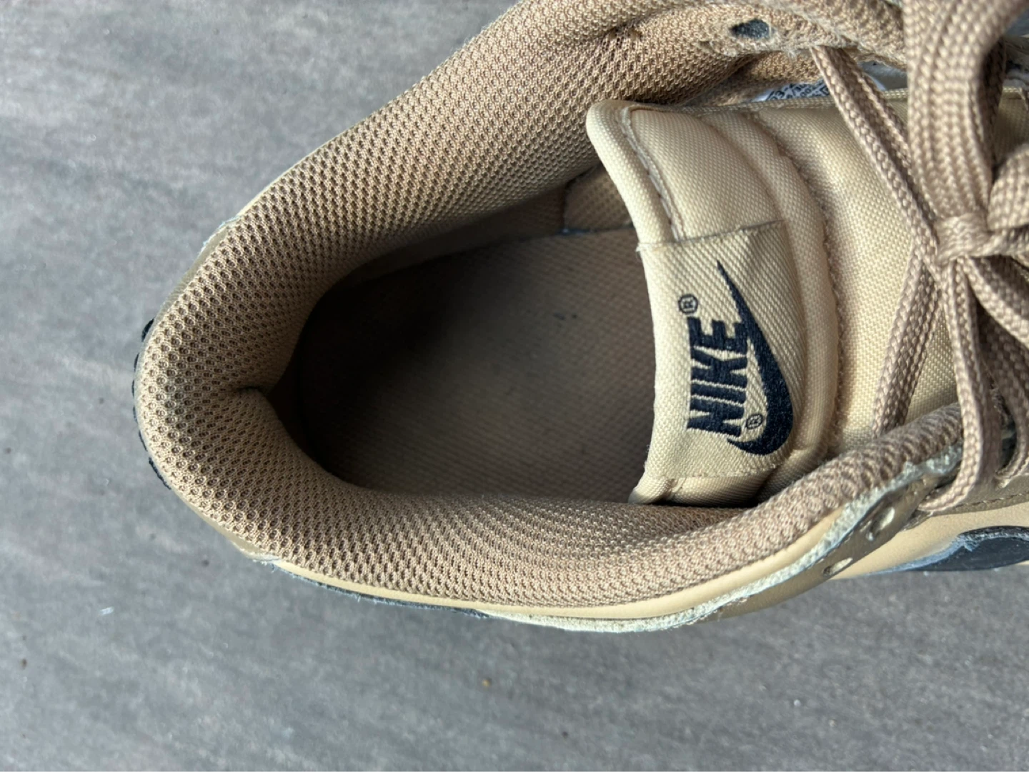 $20 NIKE DUNK LOW DARK DRIFTWOOD WOMEN sz 9.5 running shoe - photo 3