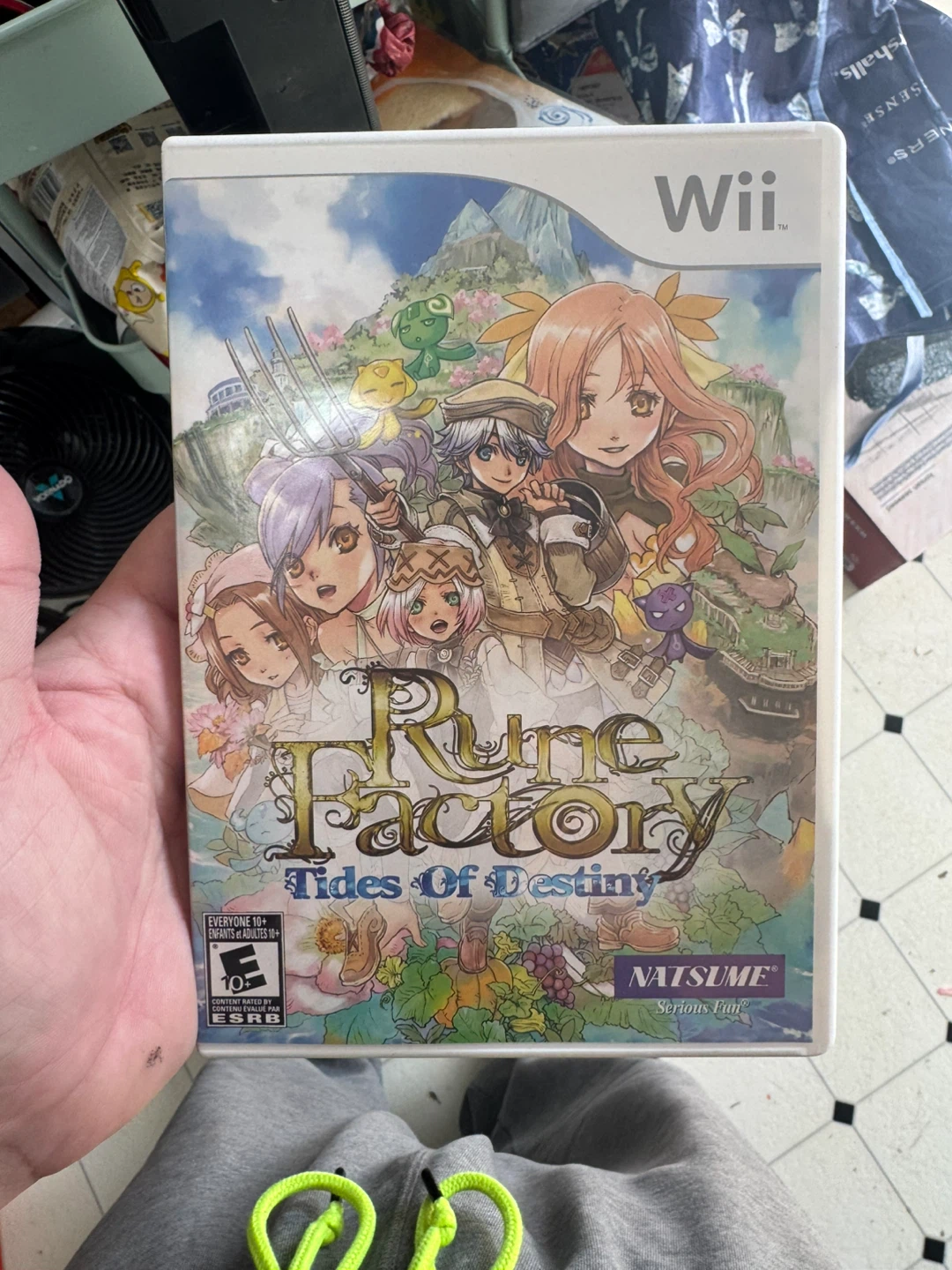 Wii Rune Factory: Tides of Destiny Video Game