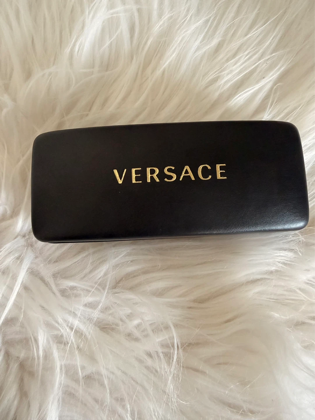 Versace Sunglasses Black & Gold Amber Lens - photo 5