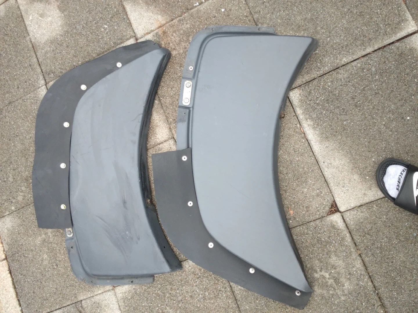 Tractor fender flares- Narrow Dual Gray Wheel Cover Kit - photo 3