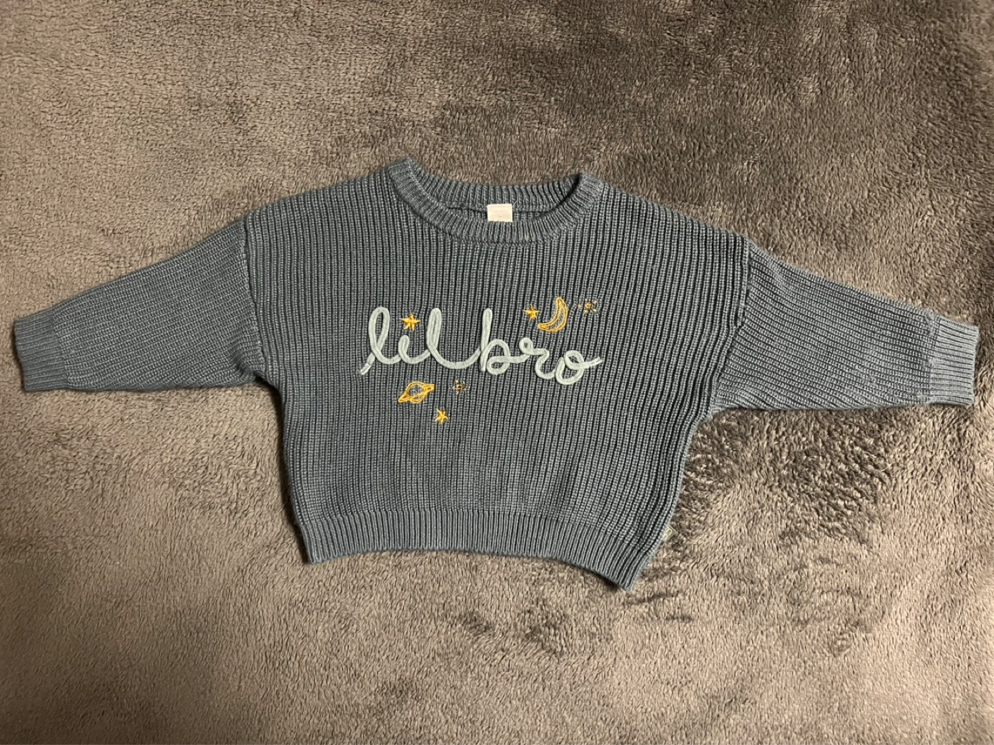 Modern Moments by Gerber "lil bro" Sweater - 18 Months