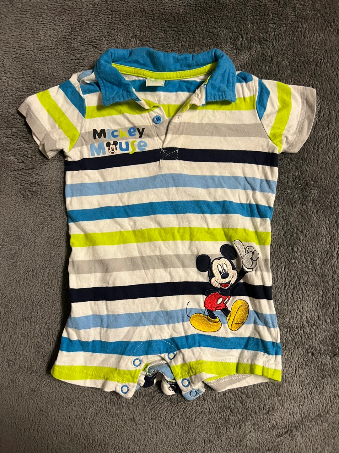 Mickey Mouse Baby Romper 6-12 Months