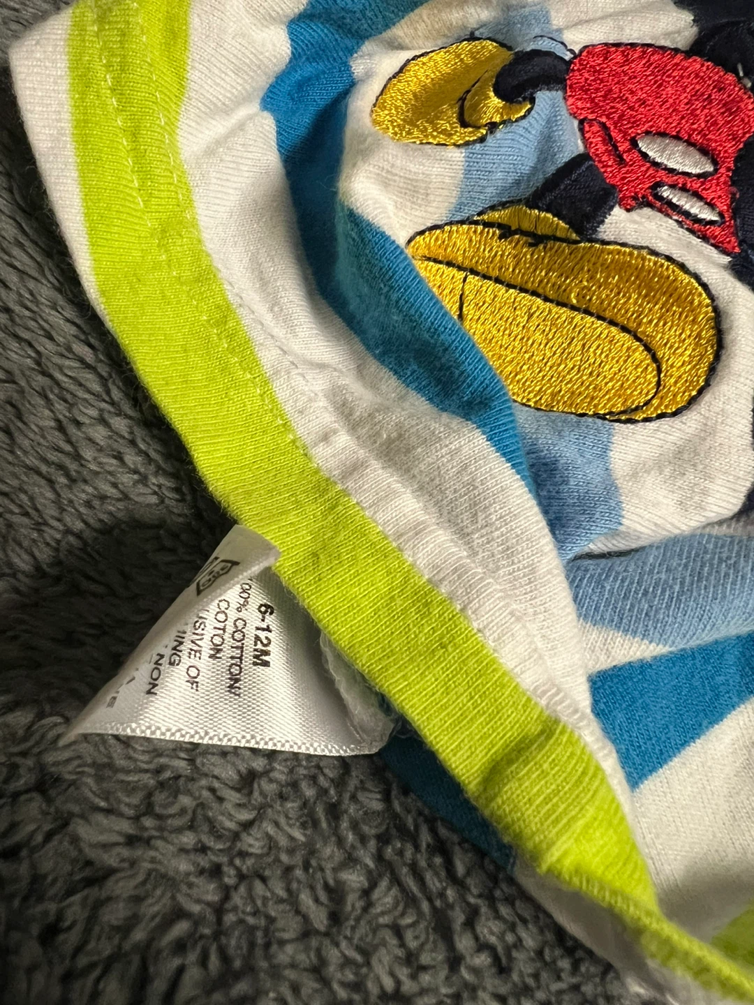 Mickey Mouse Baby Romper 6-12 Months - photo 2