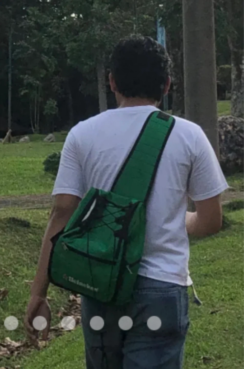 Heineken Green Sling Bag with Water Bottle - photo 3