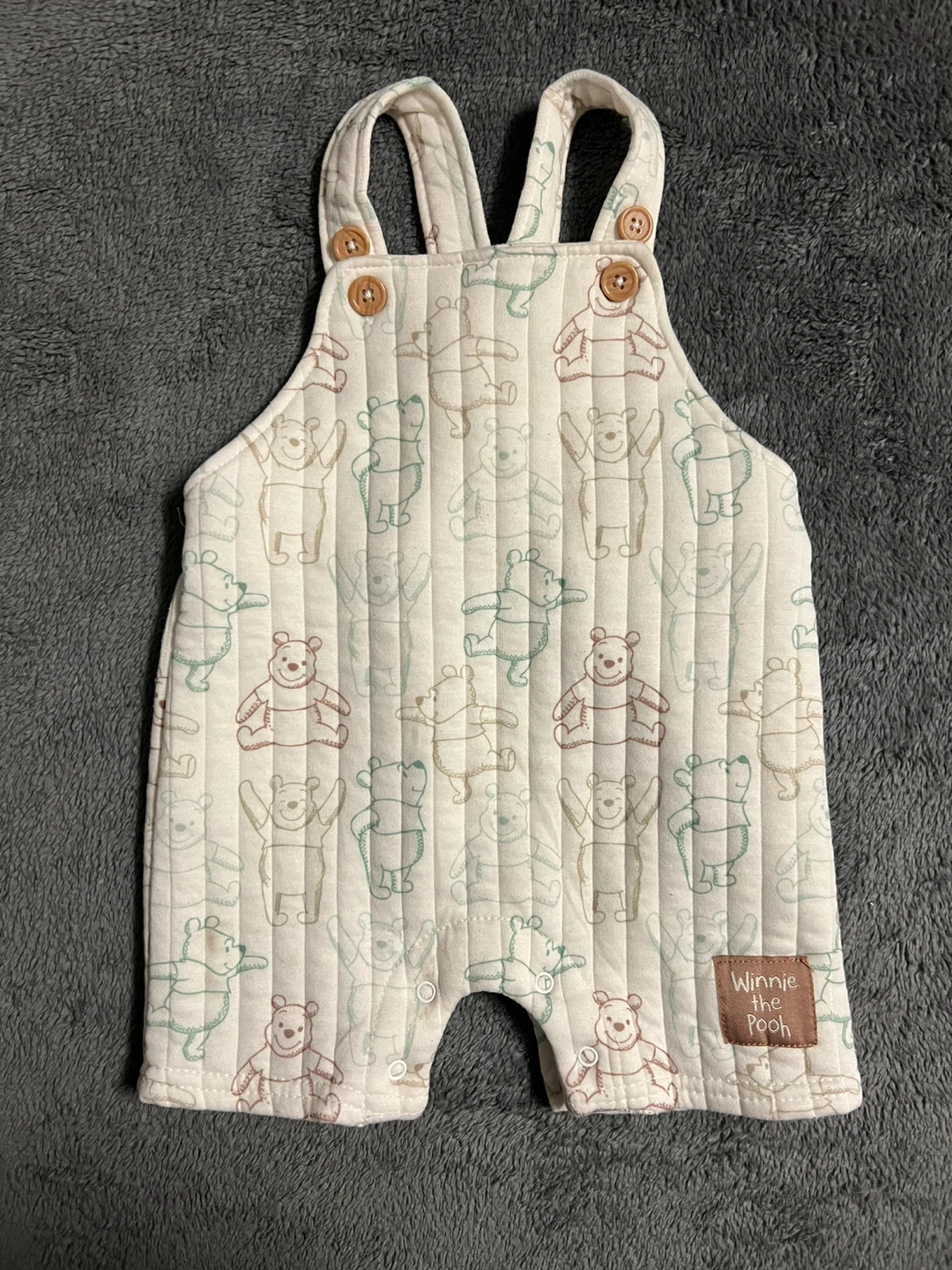 Disney Baby Winnie the Pooh Overalls 6/9M