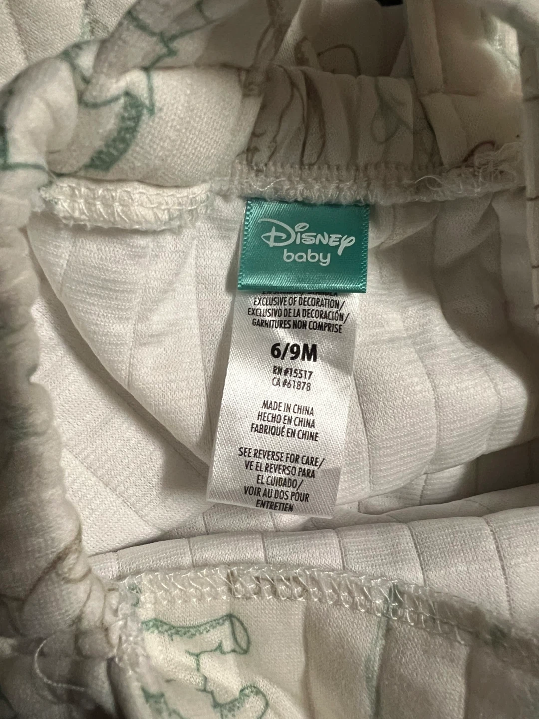 Disney Baby Winnie the Pooh Overalls 6/9M - photo 3