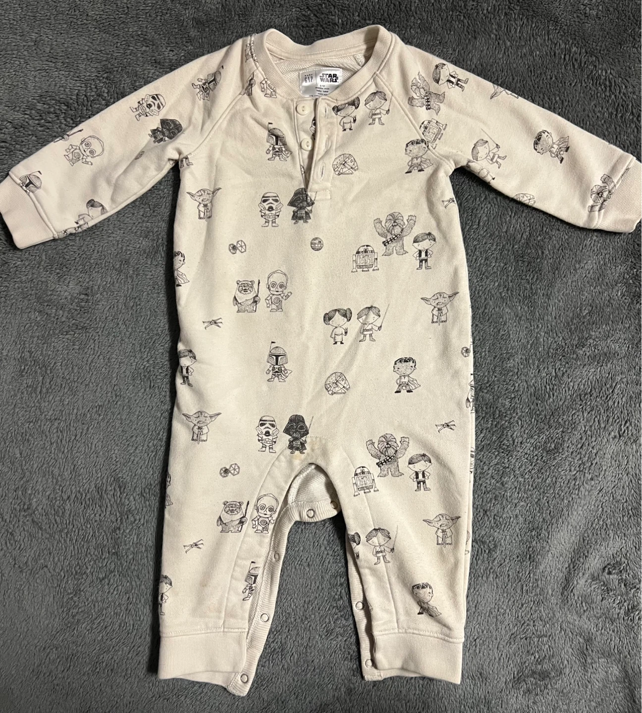 Baby GAP Star Wars onesie 6-12 months