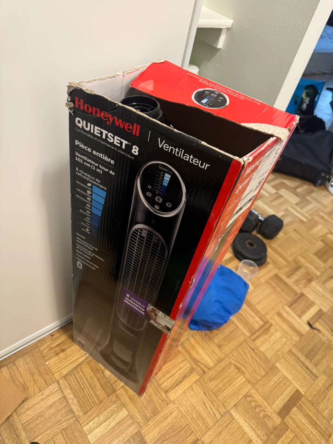 Honeywell QuietSet 8 Tower Fan