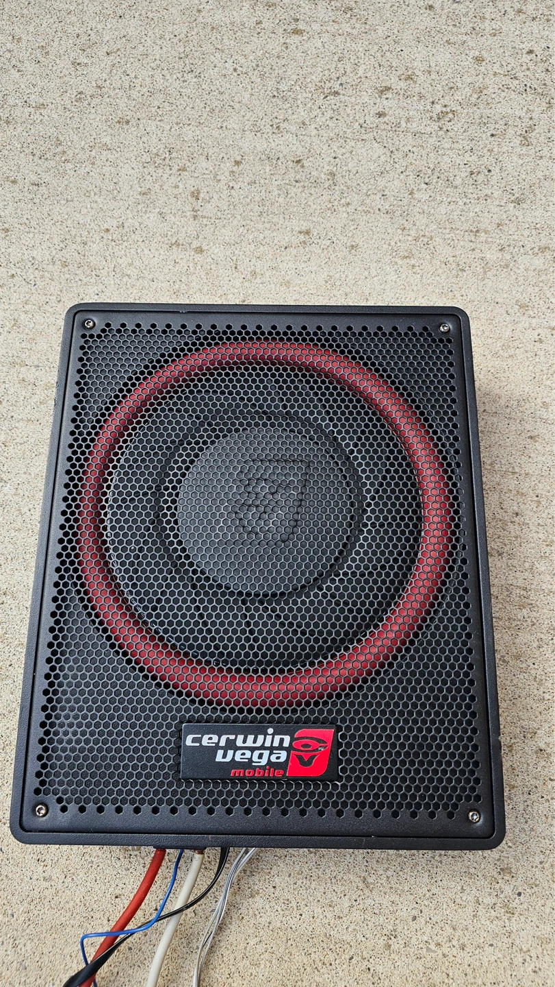 Cerwin Vega Mobile 12 inch Amplified Subwoofer