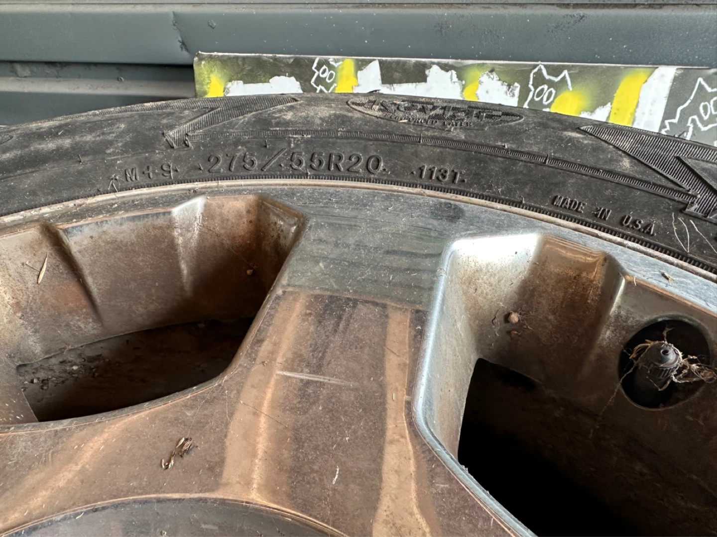 275/55R20 Tire and Rims - photo 2