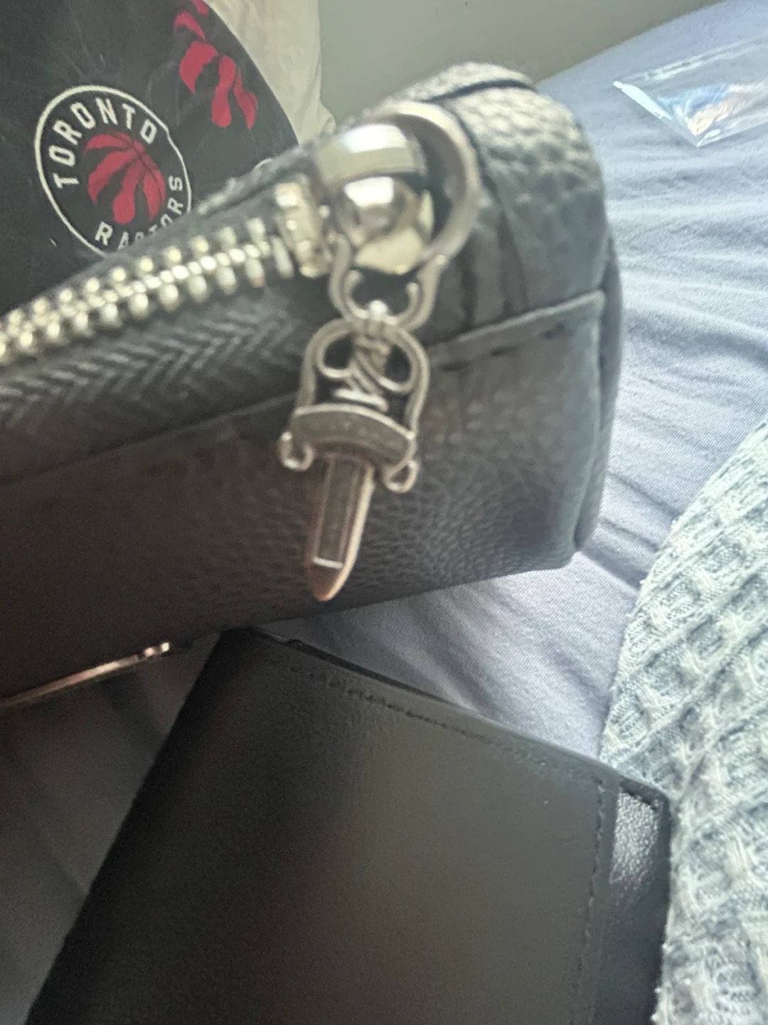 Chrome Hearts Black Leather Pouch - photo 2