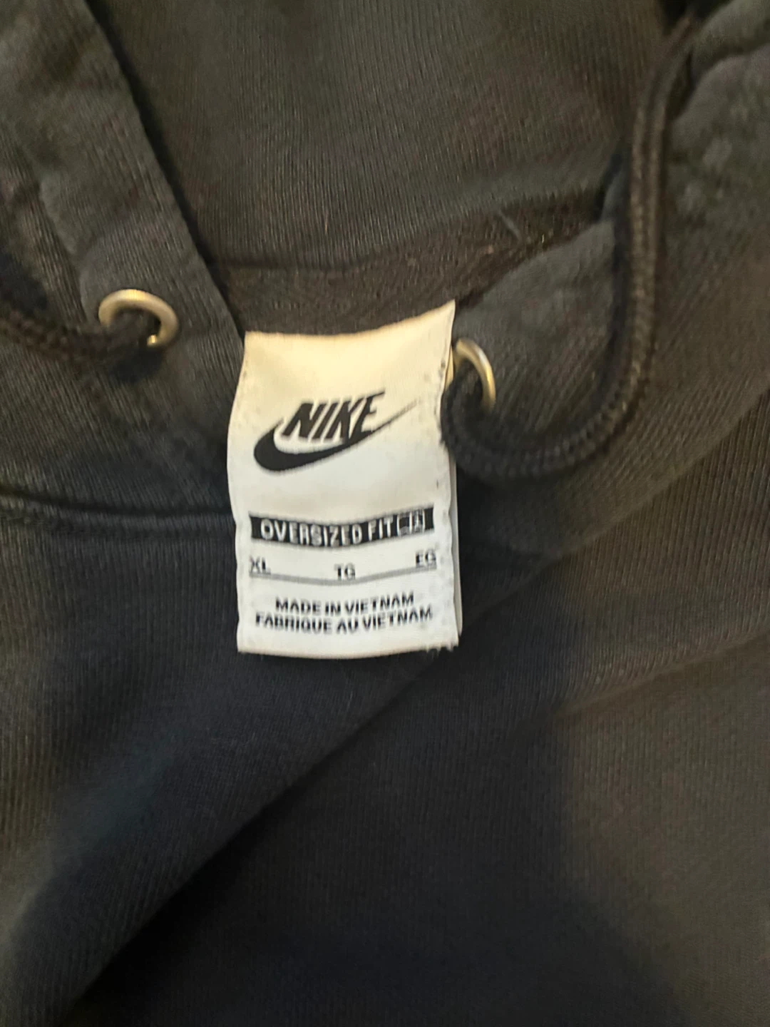 Nike Oversized Fit Hoodie - Black - XL - photo 2