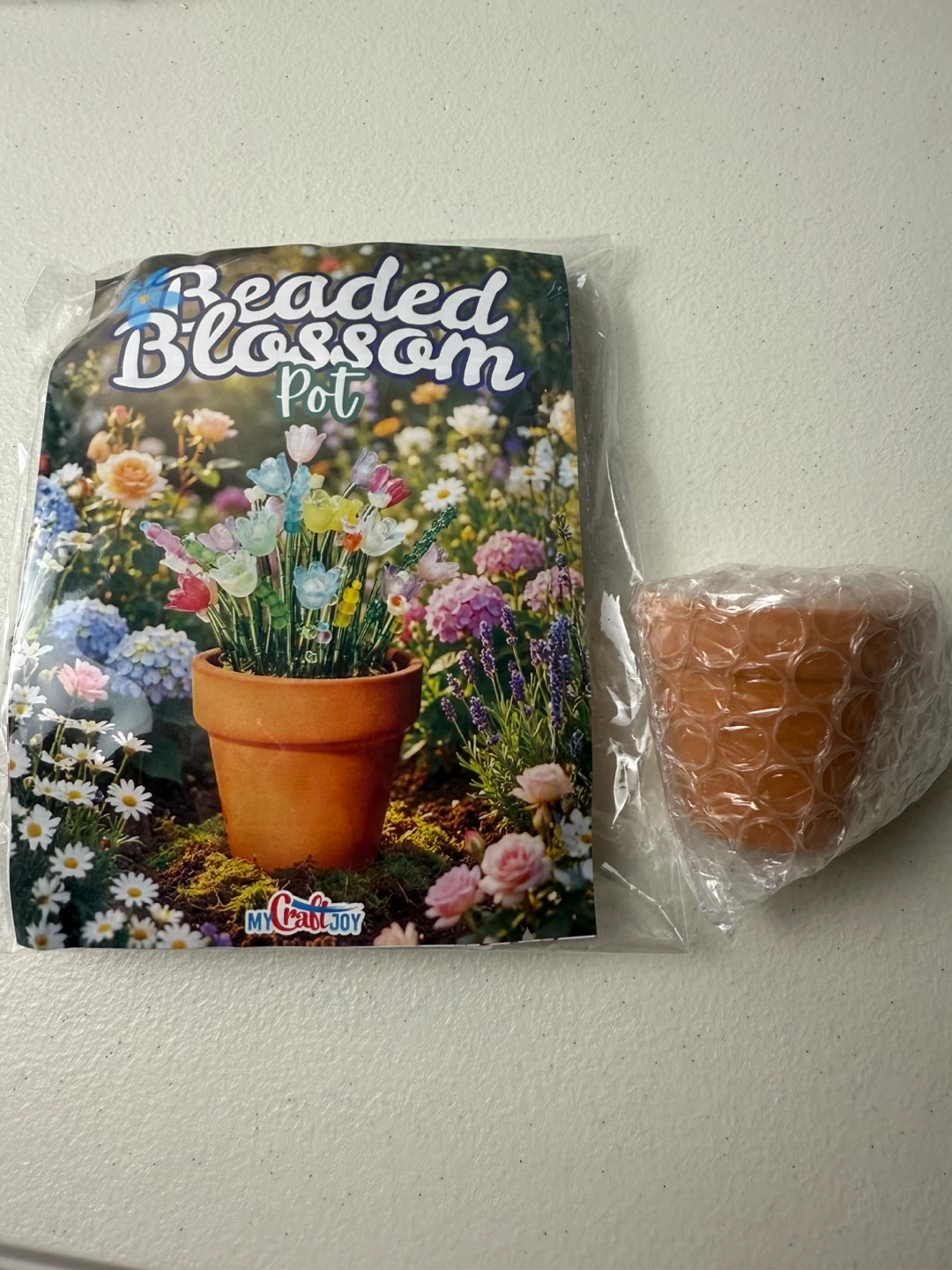 Beaded Blossom Pot Craft Kit