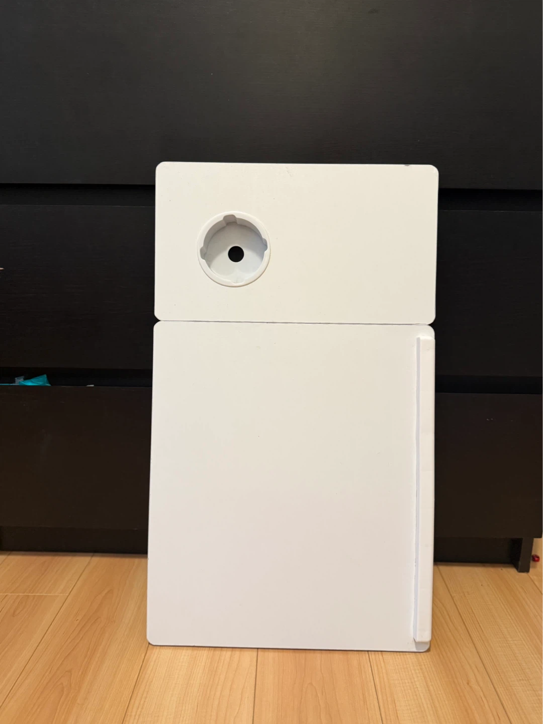 White Foldable Laptop Desk with Cup Holder - photo 3