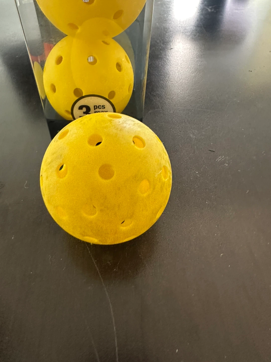 Yellow Pickleballs - 3 Pack Outdoor - photo 4