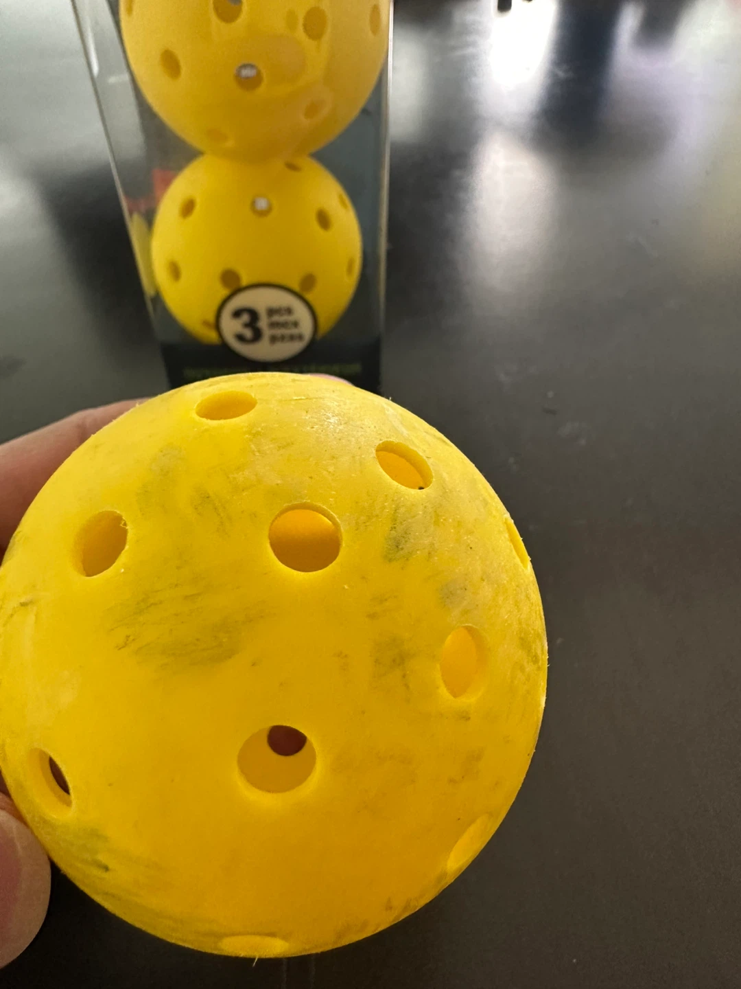 Yellow Pickleballs - 3 Pack Outdoor - photo 5