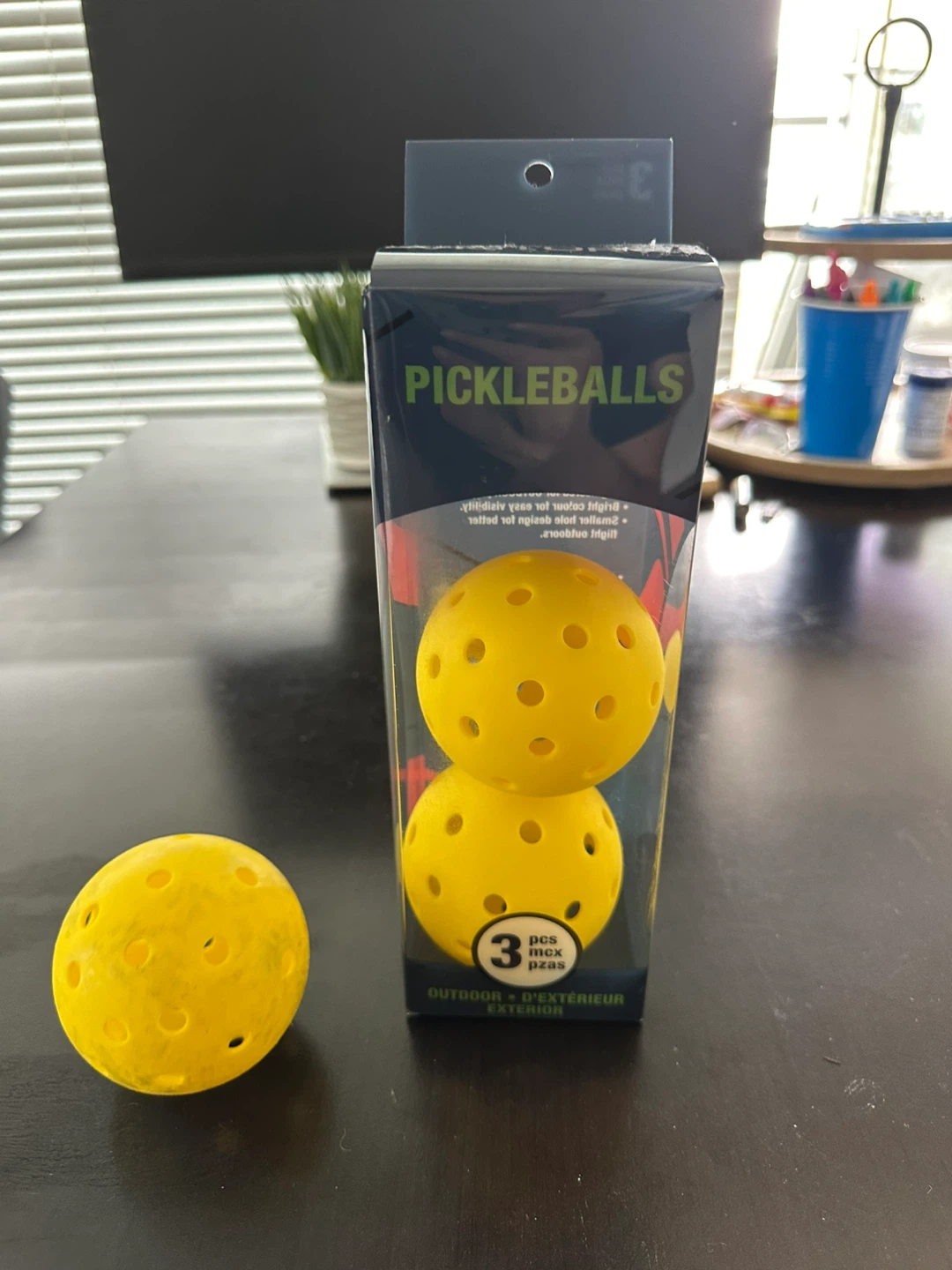 Yellow Pickleballs - 3 Pack Outdoor - photo 3