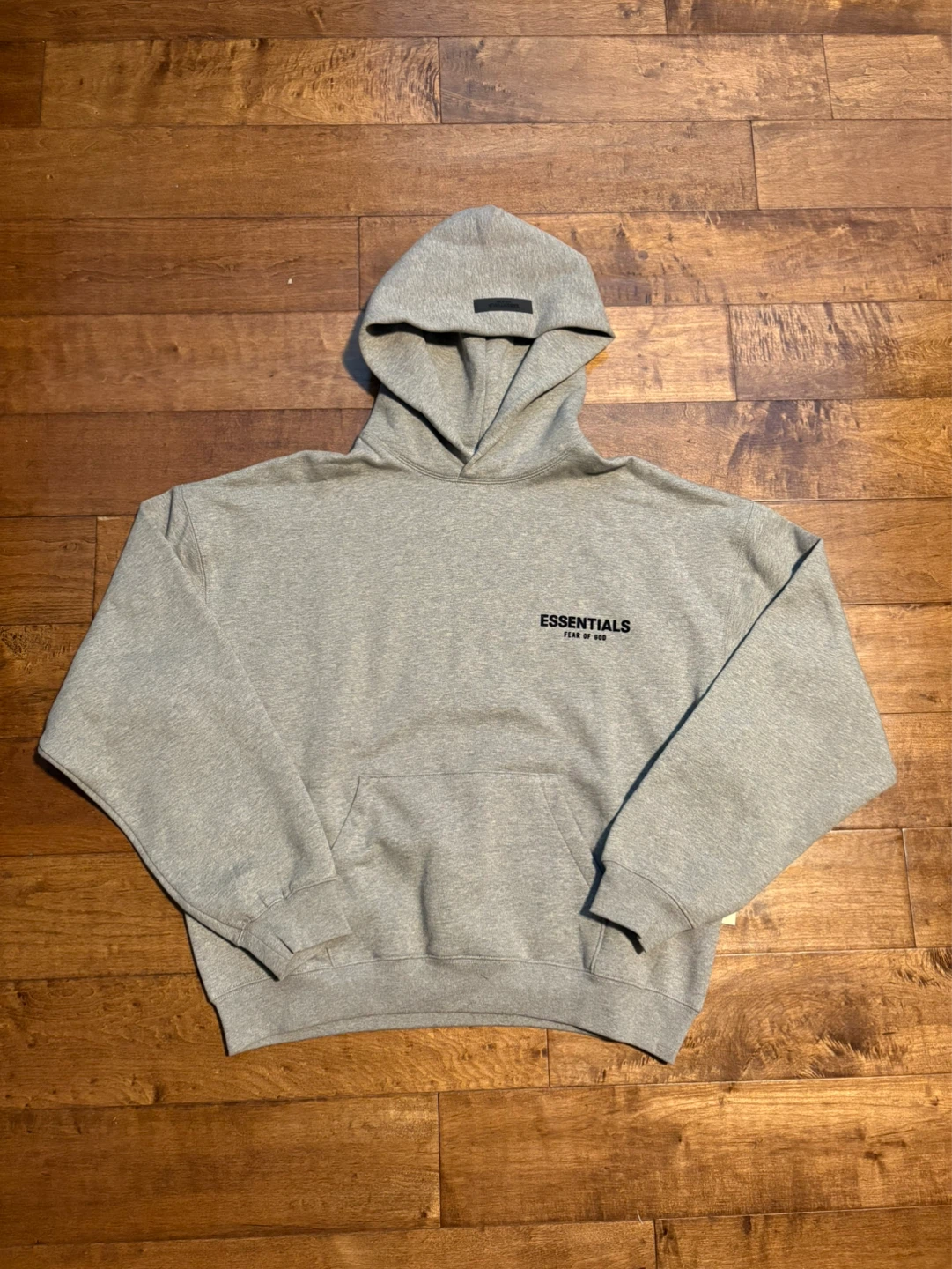 Dark Oatmeal Essentials Hoodie