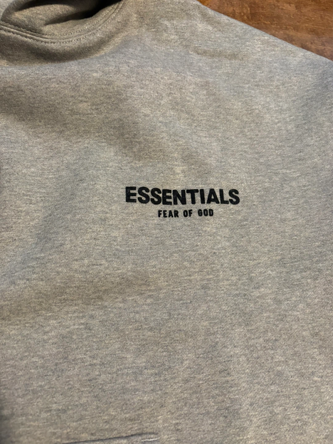 Dark Oatmeal Essentials Hoodie - photo 4