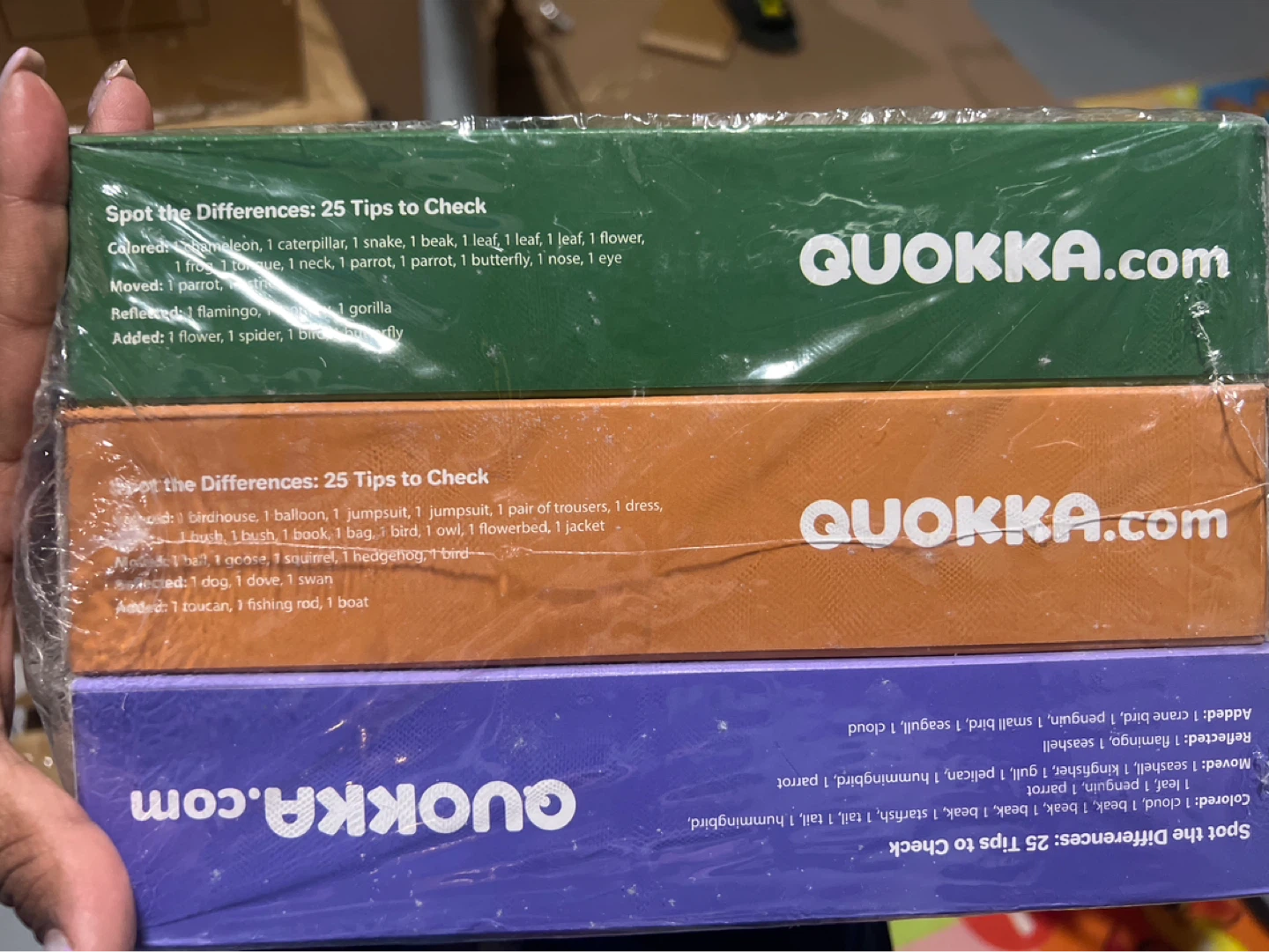 Quokka Find the Difference Jigsaw Puzzles - Set of 3 - photo 2