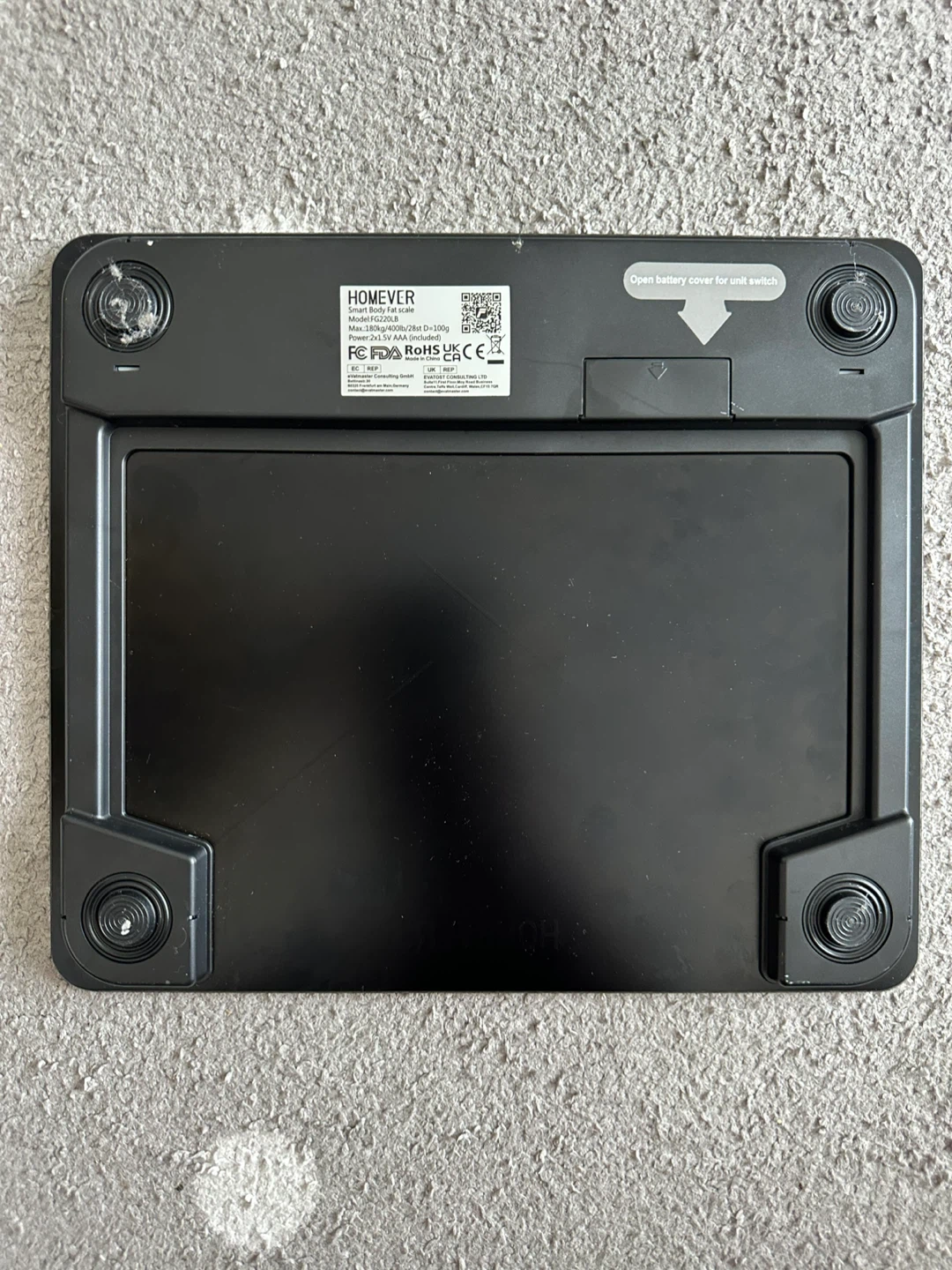 HOMEVER Digital Weight Scale - photo 2