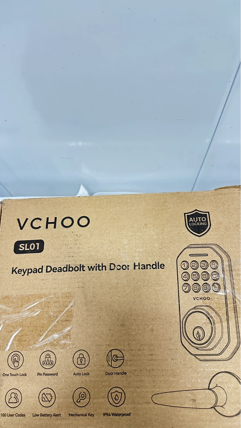 VCHOO SL01 Keypad Deadbolt with Door Handle