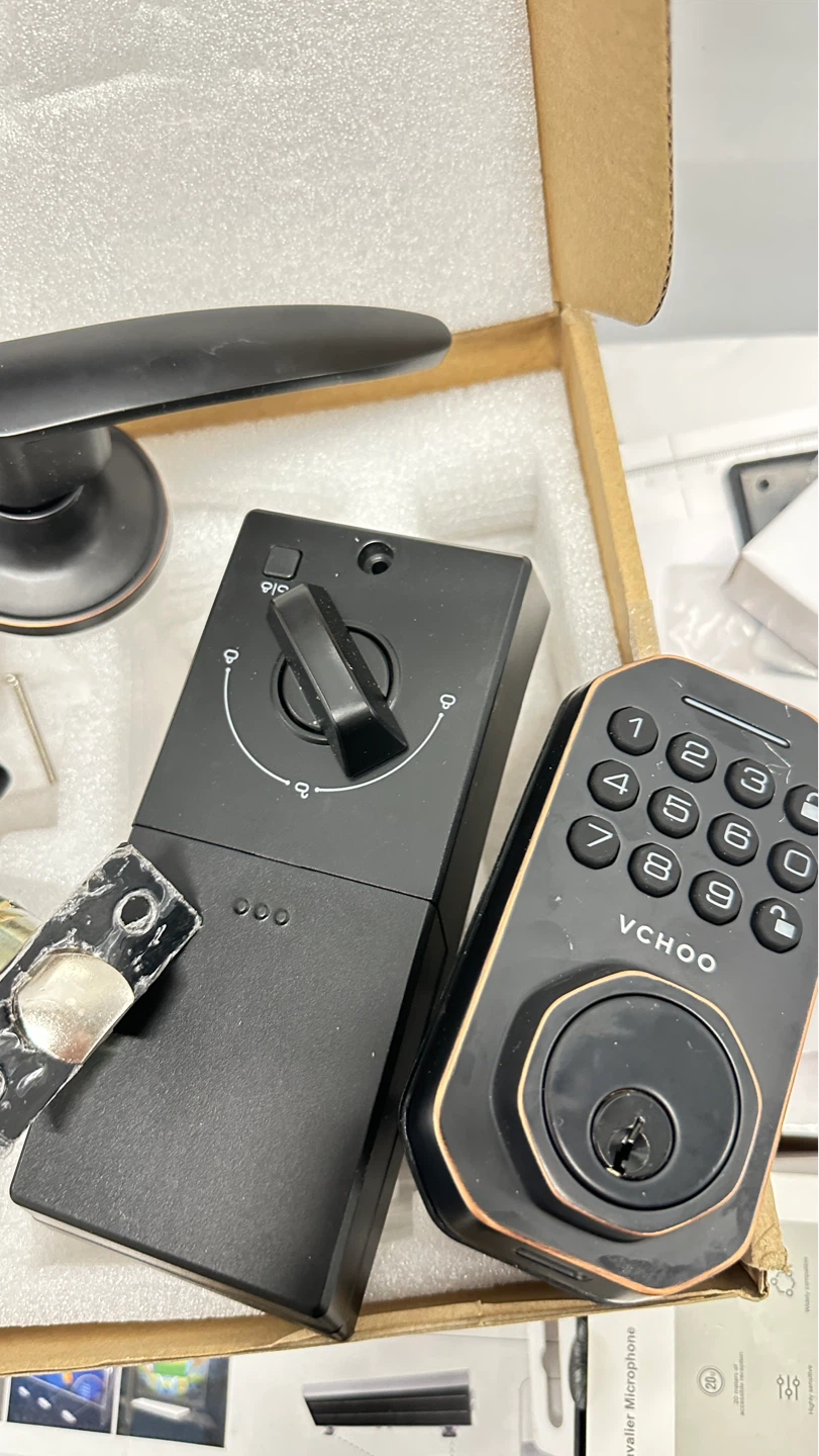 VCHOO SL01 Keypad Deadbolt with Door Handle - photo 3