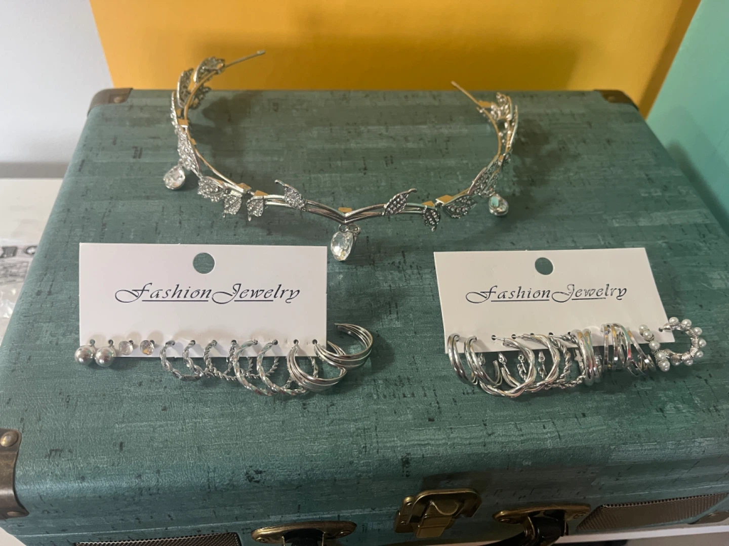 Brand new fairy crown and earrings - photo 2