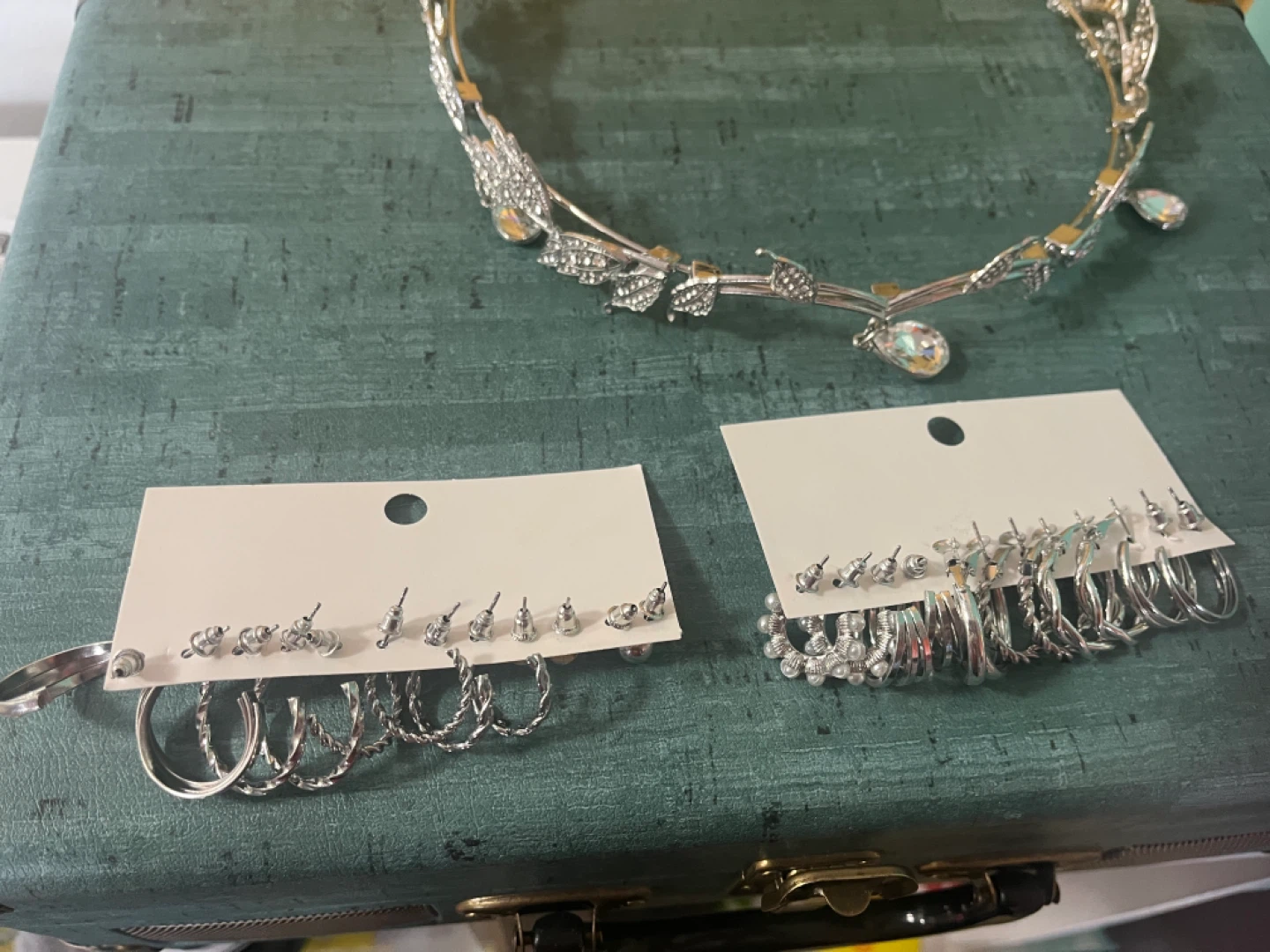 Brand new fairy crown and earrings - photo 5