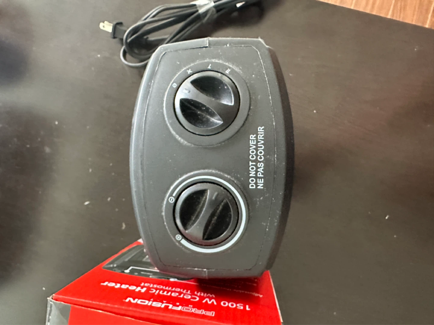 ProFusion 1500W Ceramic Heater with Thermostat - photo 3