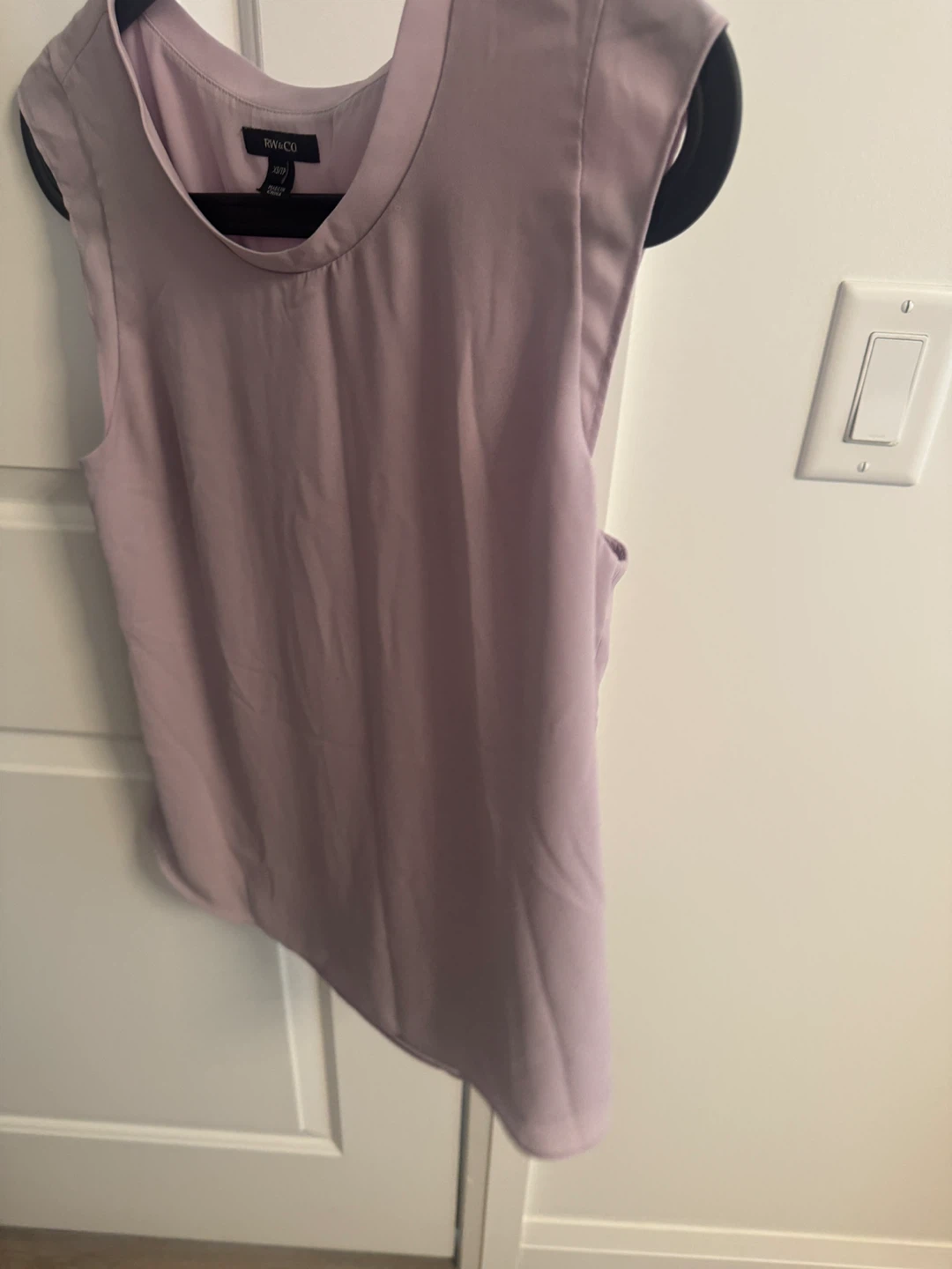 RW&CO. Women's Sleeveless Blouse - Lilac/Lavender - XS - photo 4
