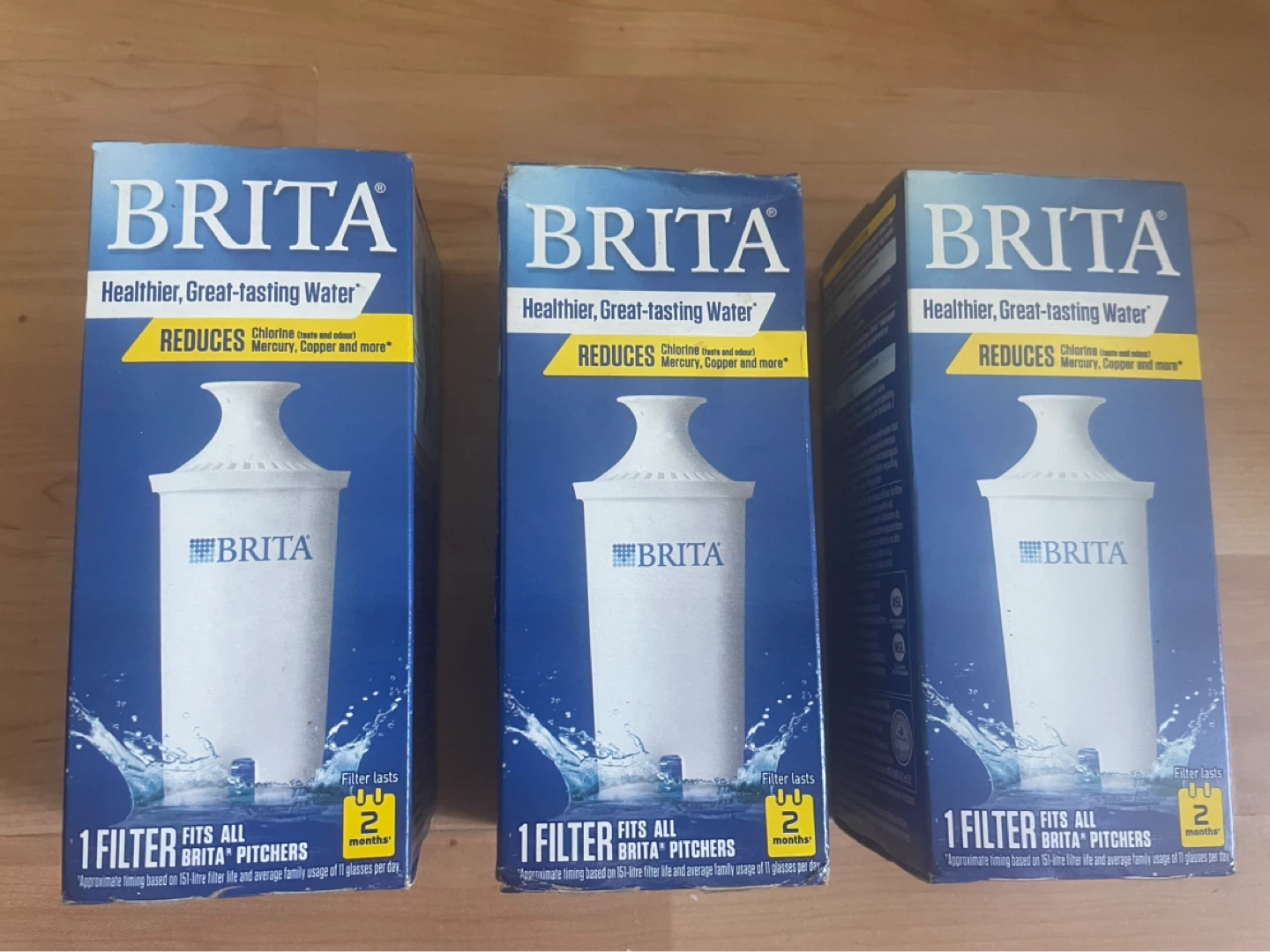 Brita Water Filter Replacements - Pack of 3