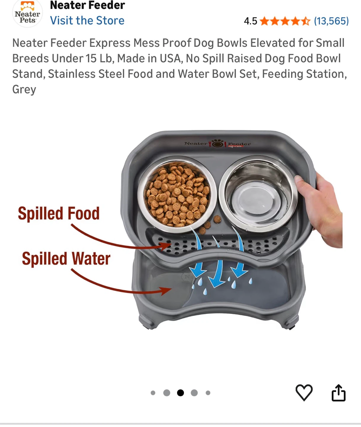 Neater Feeder Express Mess Proof Dog Bowls - photo 2