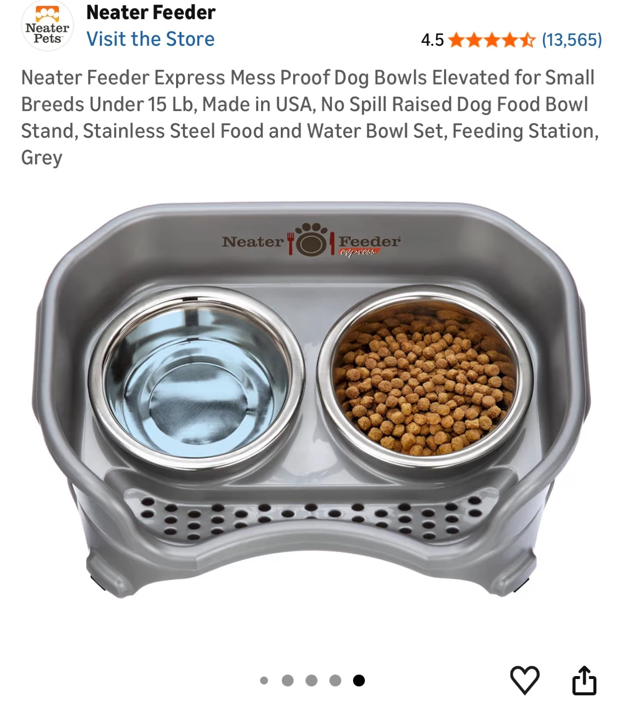 Neater Feeder Express Mess Proof Dog Bowls - photo 3