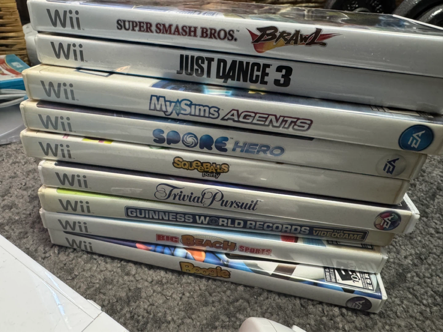 Nintendo Wii [32gb] + 2 Controllers & 10 Games - photo 3